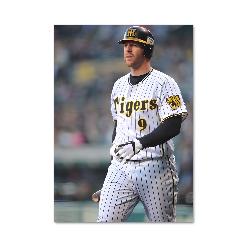 Poster Batteur des Hanshin